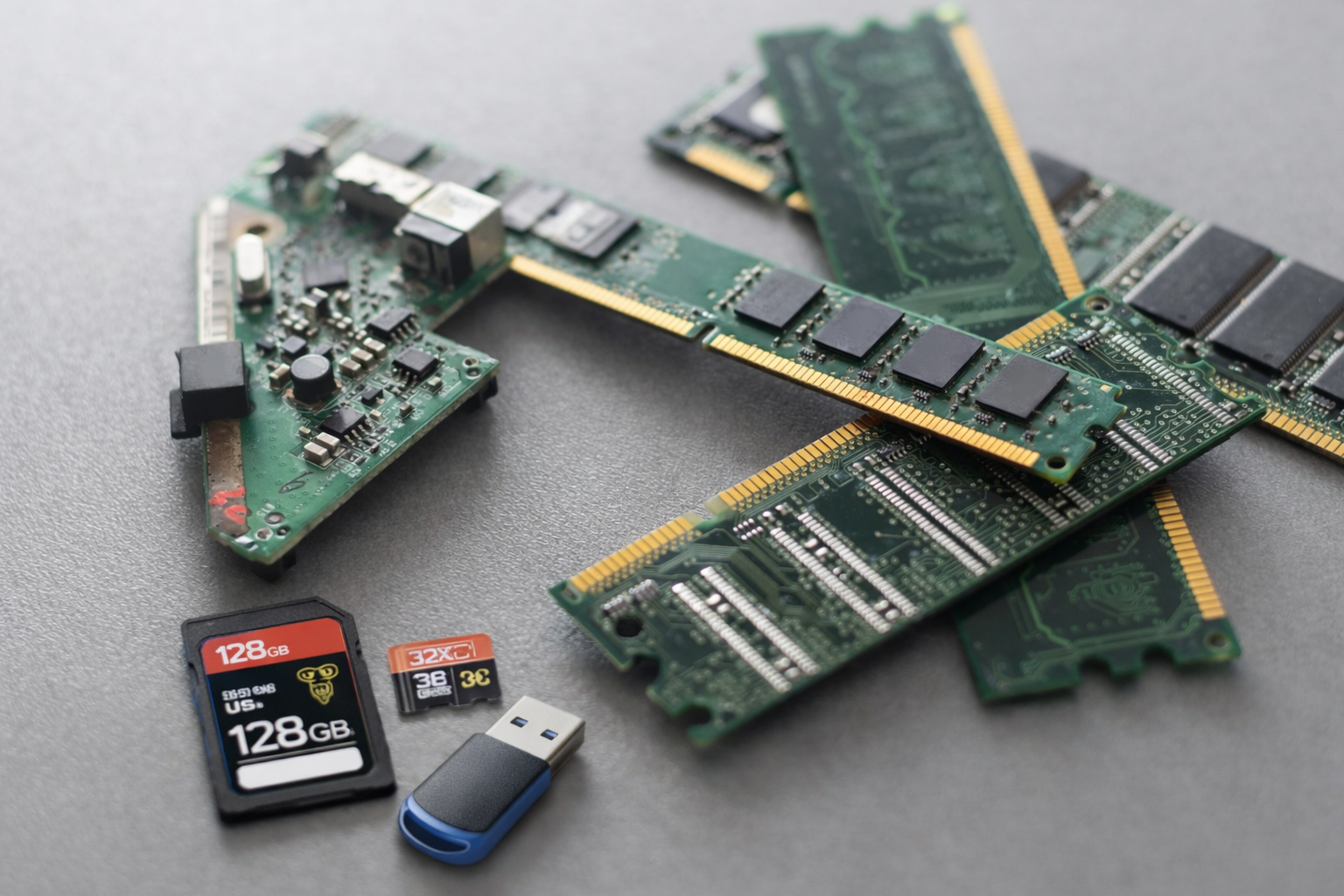 Ram Bellek & Hafıza Kartları