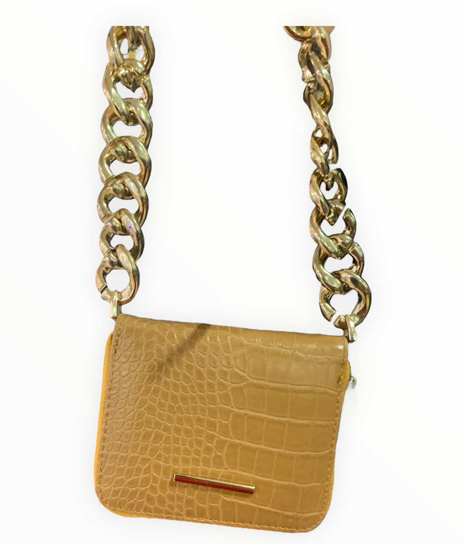 Ollbag OL-2052 Taba Zincir Askılı Mini Çanta