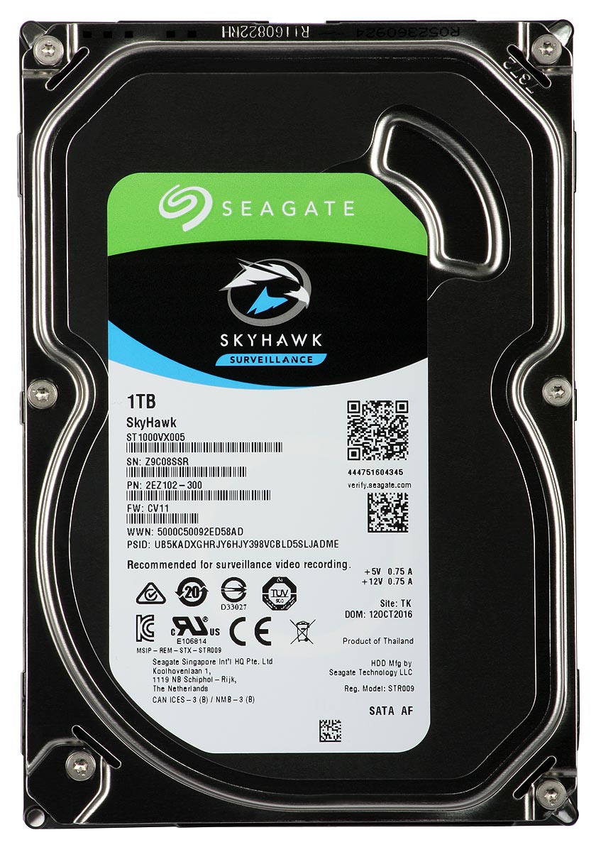 1TB Seagate Skyhawk ST1000VX005 SATA3 Hard Disk